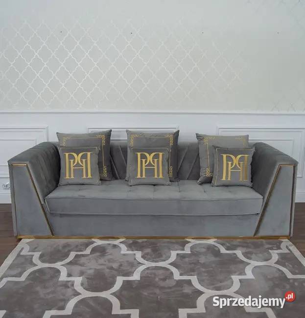 Designerska nowoczesna sofa tapicerowana do Sofy i kanapy