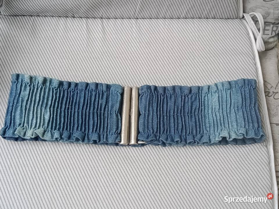 Pasek rozciągliwy z jeansu Łódź