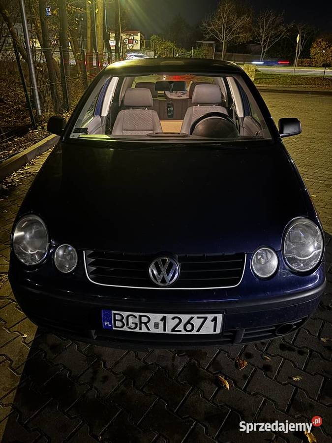 Volkswagen Polo 12 2003 nieuszkodzony Olsztyn sprzedam