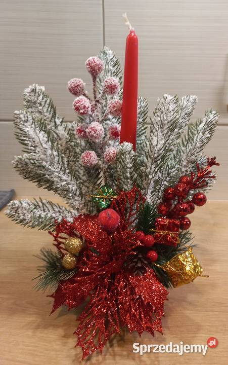 Stroik bożonarodzeniowy na stół Radzymin