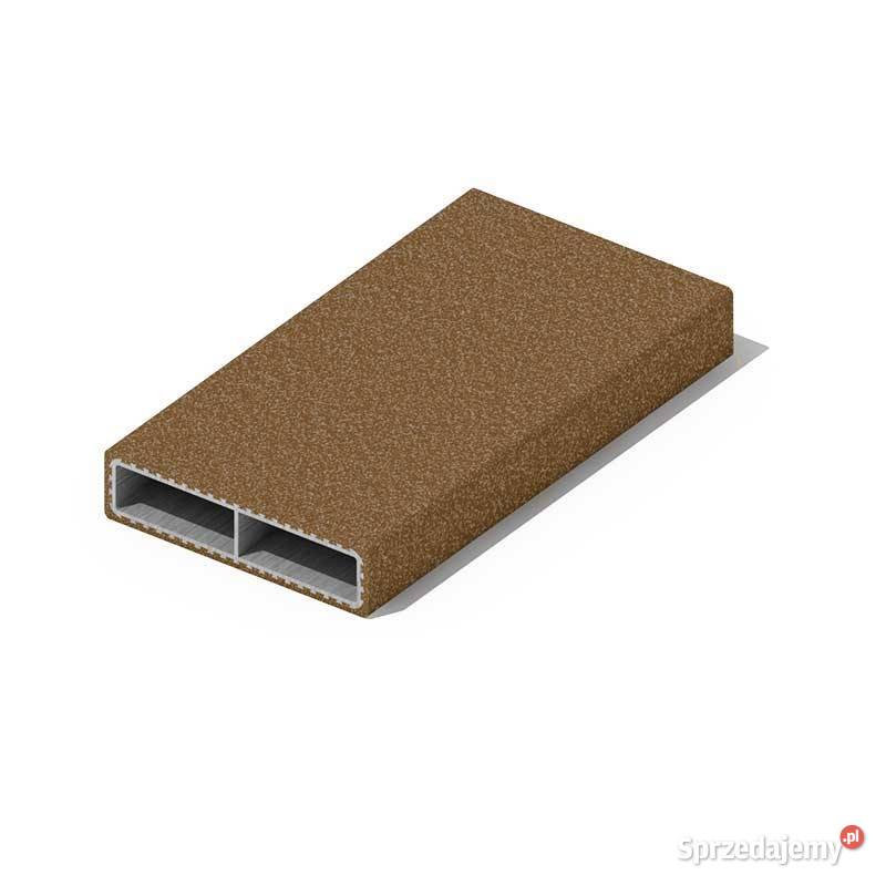 Deska ogrodzeniowa 80x20mm wzmocniona aluminium Zielona Góra
