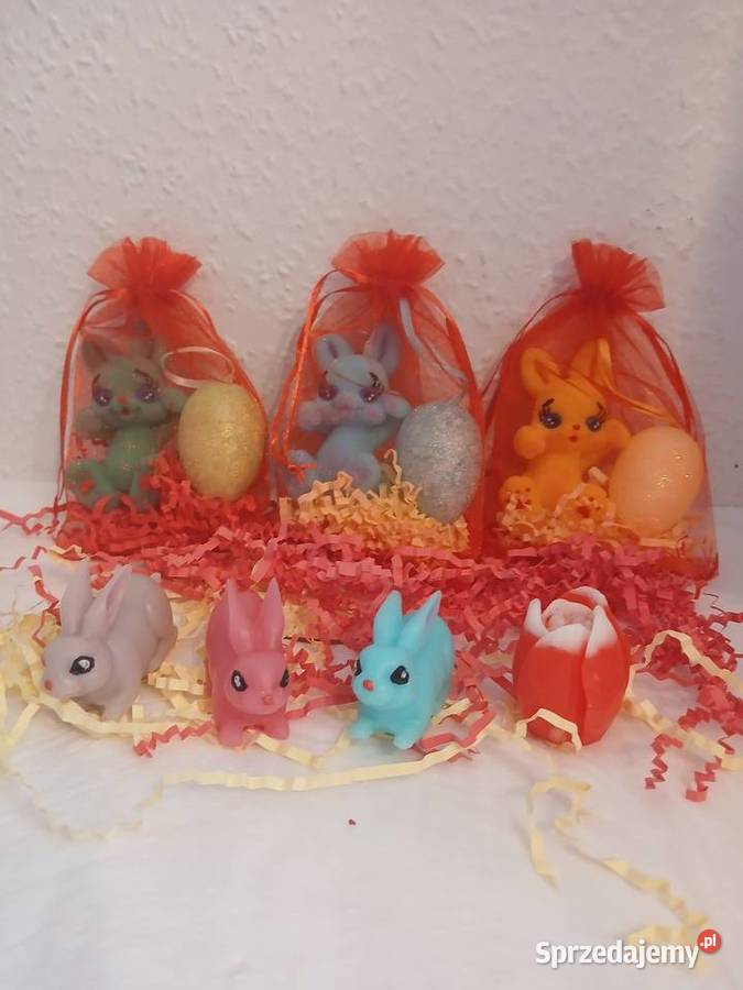Zajączyk mydlany Wielkanocny z dekorem Wielkanoc Wrocław