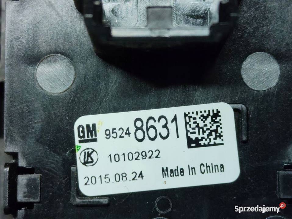 Przełącznik Świateł Opel Karl 95248631 Panele sterowania, przełączniki Pleszew