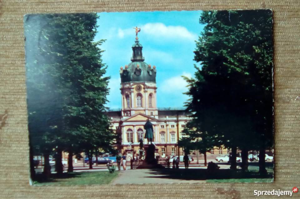 BERLIN PAŁAC CHARLOTTENBURG ZE ZŁOTĄ FORTUNĄ NA Piszczac