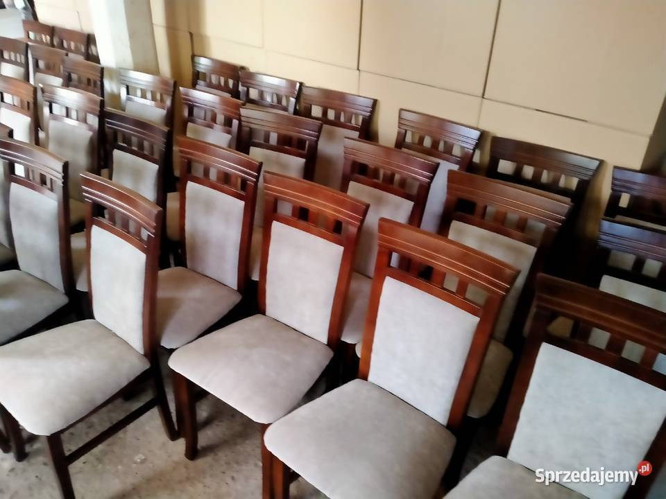 Nowoczesne krzesła bukowe Kozubszczyzna sprzedam