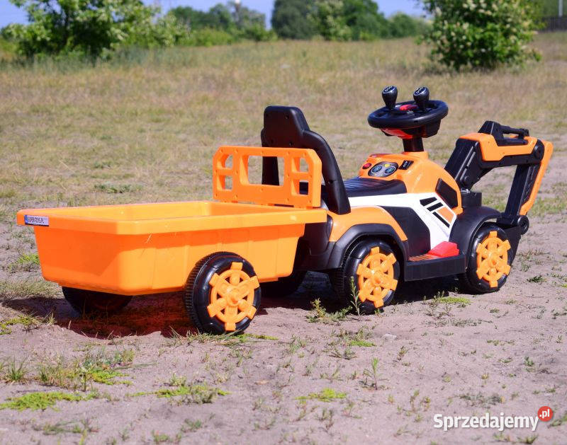 BAWIBUS Auto TRAKTOR KOPARKA na akumulator z śląskie Myszków