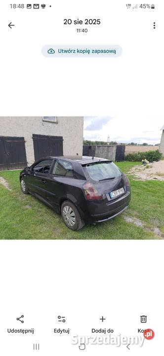 Fiat Stilo 2003 18 16v 133 Świedziebnia sprzedam