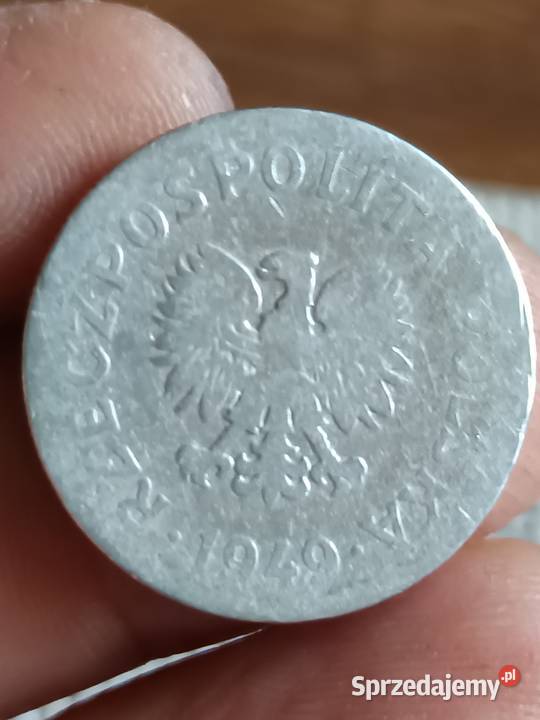 Sprzedam monete 50 groszy 1949 jjj Chełm