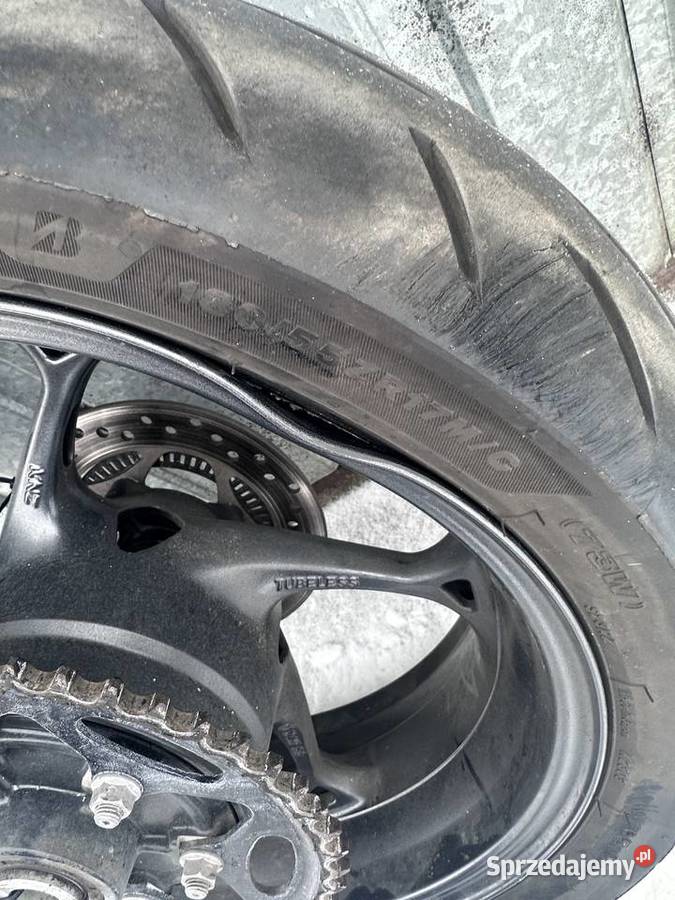 Felga tył tylnia triumph street triple 765 2024 Pozostałe Części i akcesoria motocyklowe małopolskie Kraków