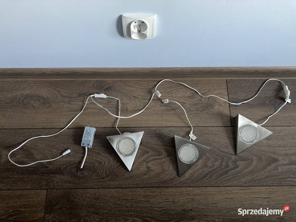 Oświetlenie LED do kuchni trzypunktowe Wrocław