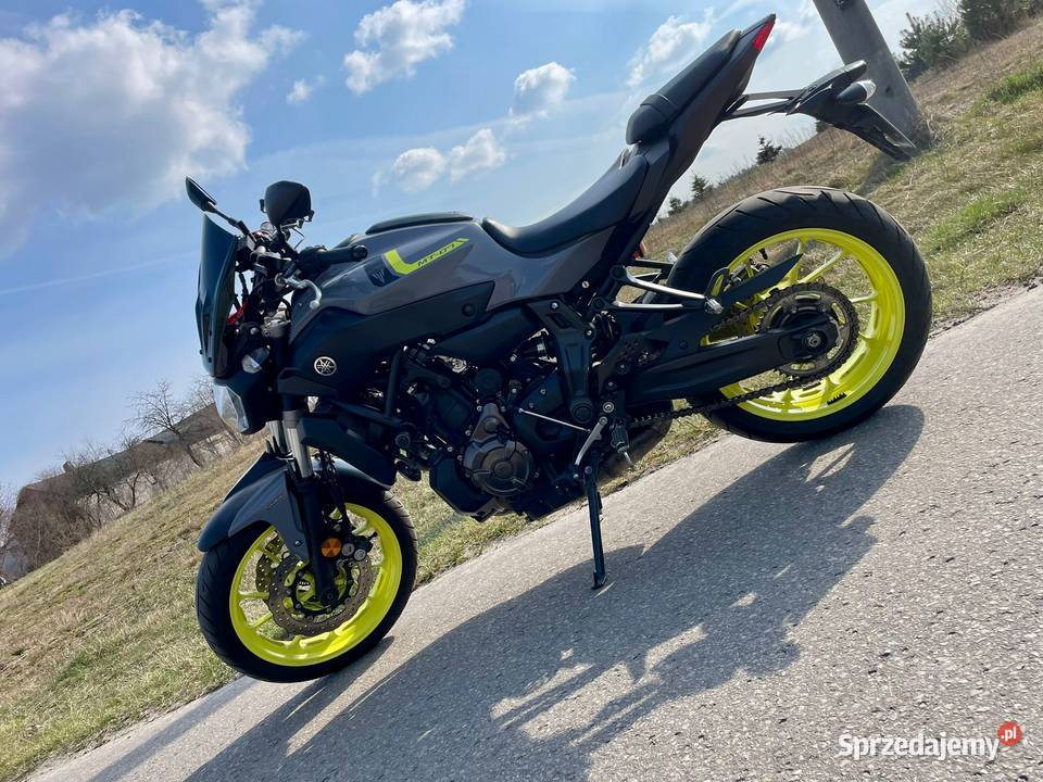 Yamaha MT 07 2017 r Żyrzyn