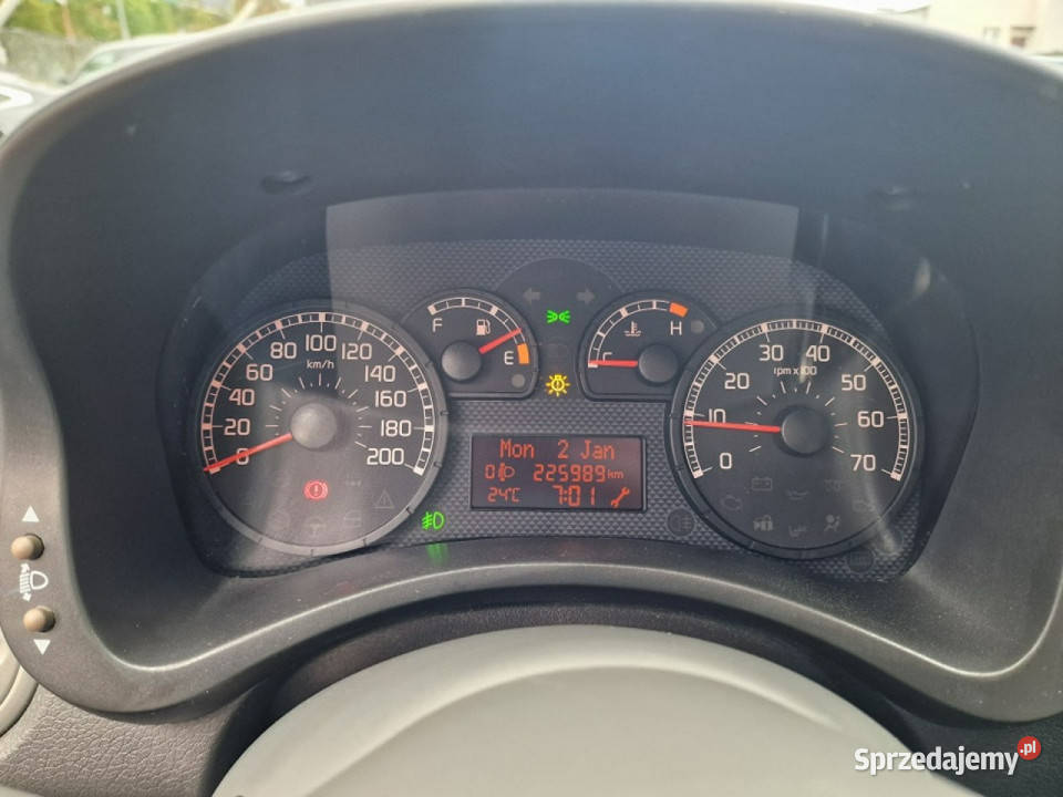Fiat Panda 12 Benzyna 60 4x4 Klima Automatyczna aluminiowe felgi Słupsk