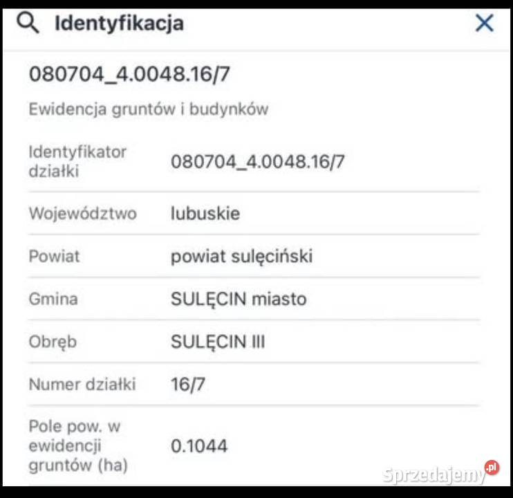 Na sprzedaż 3 działki budowlane z warunkami 30m Sulęcin