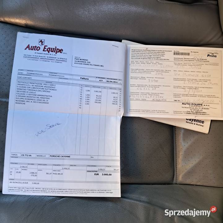 Porsche Cayenne 32 benzyna gaz LPG Prins 2x koła benzyna+LPG Cayenne Zamość