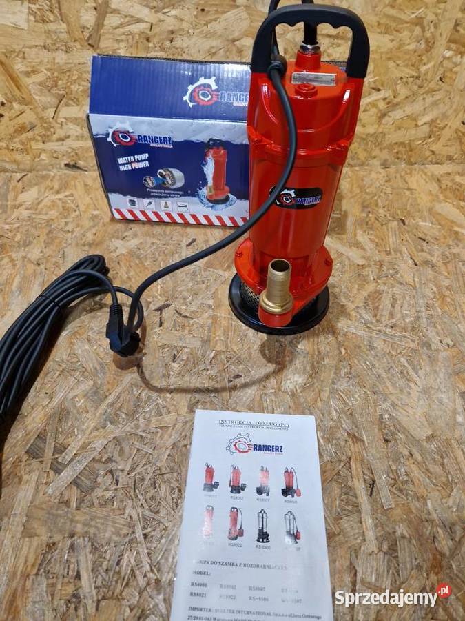 POMPA ZANURZENIOWA SITKO DO WODY BRUDNEJ CZYSTEJ sprzedam