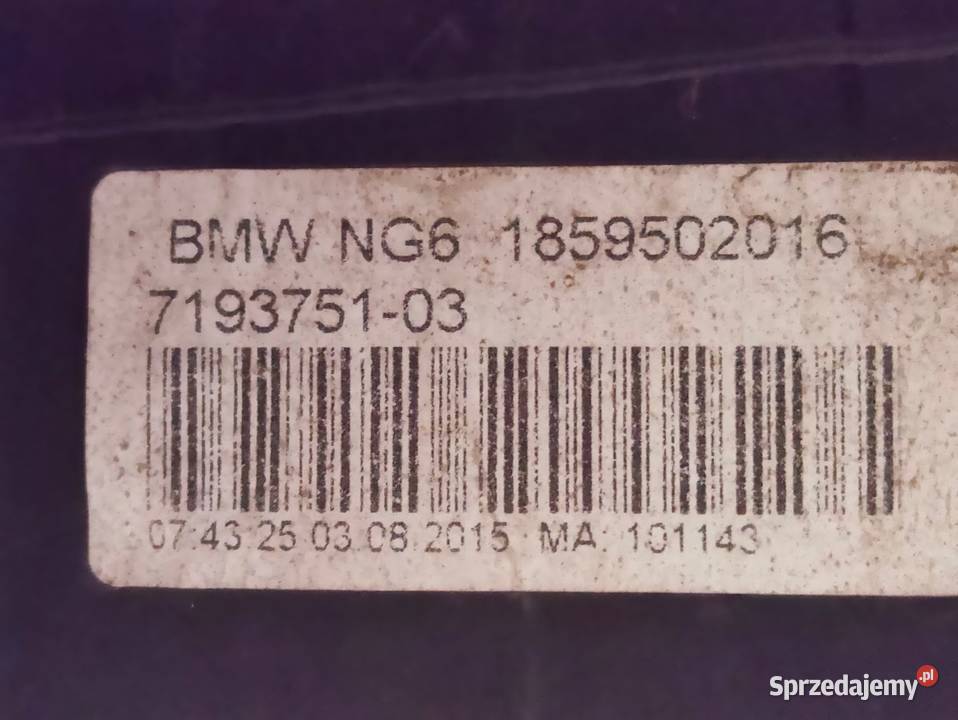 Pas Przedni Wzmocnienie Czołowe BMW 1 E81 82 87 Pleszew