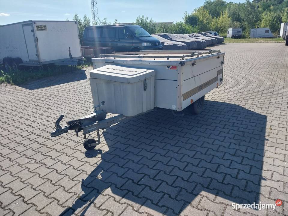 Przyczepa lekka Alpenkreuzer towarowado własnej