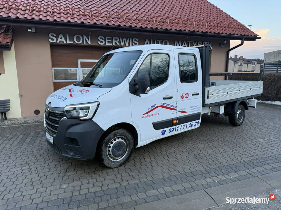 Renault Master L3H1 23 dCi 150 Doka Klima Serwis elektryczne lusterka Orzech