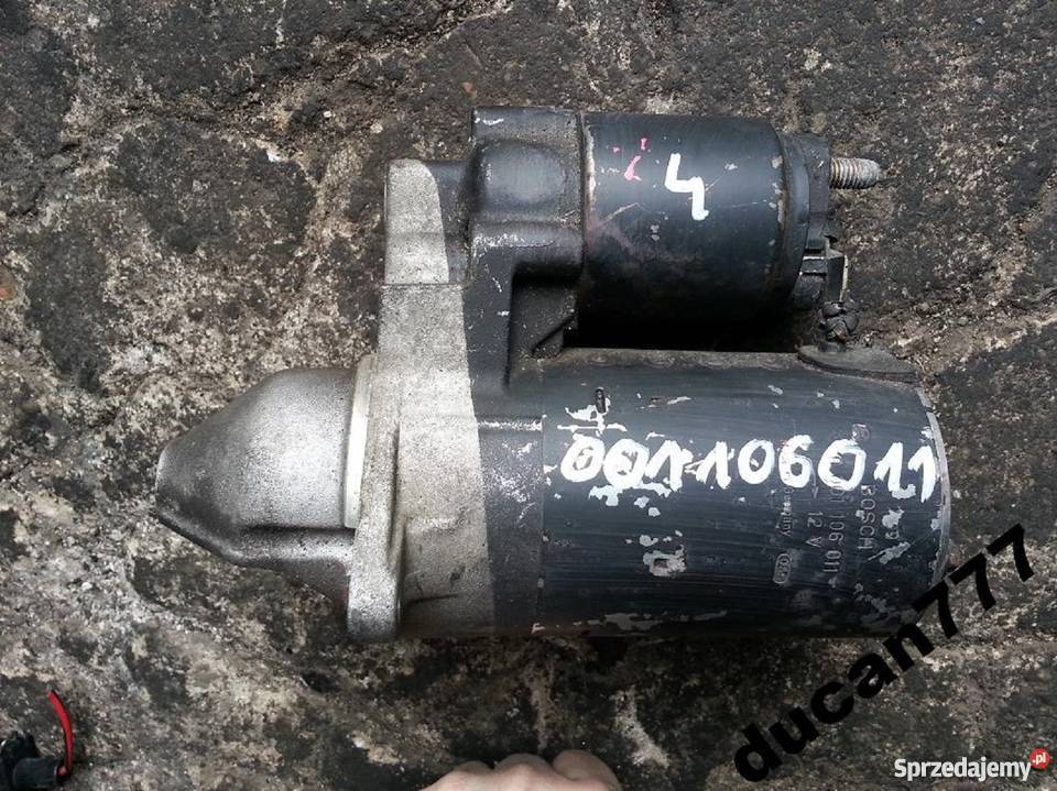 rozrusznik 001106011 bosch opel corsa astra Układ elektryczny dolnośląskie Jelcz-Laskowice