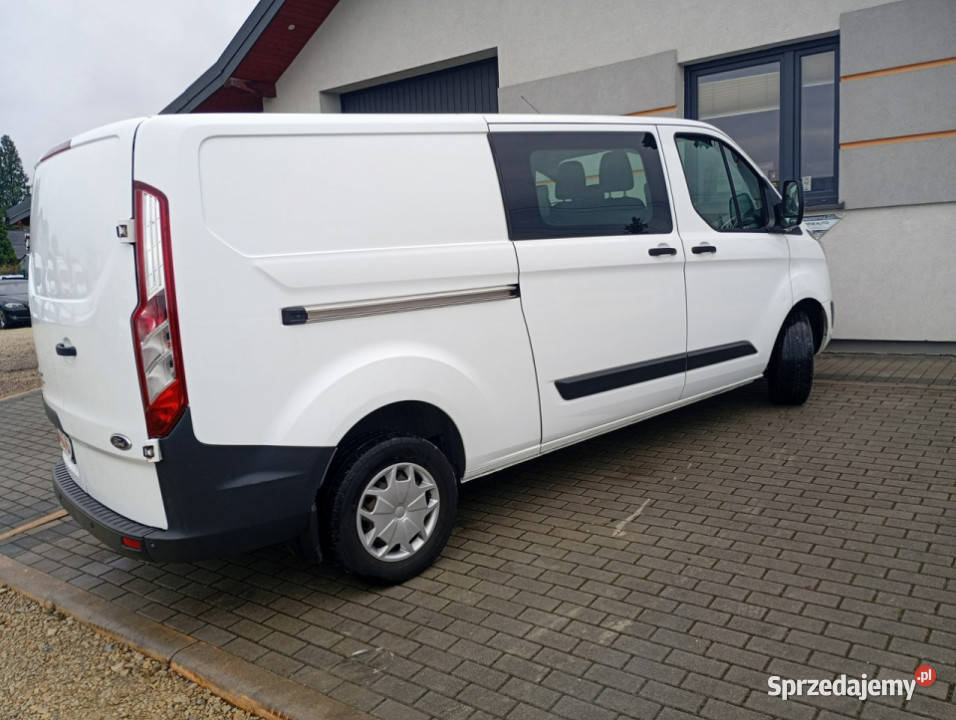 Ford Custom brygadówka doka 6 osobowy long Ford śląskie Chełm Śląski