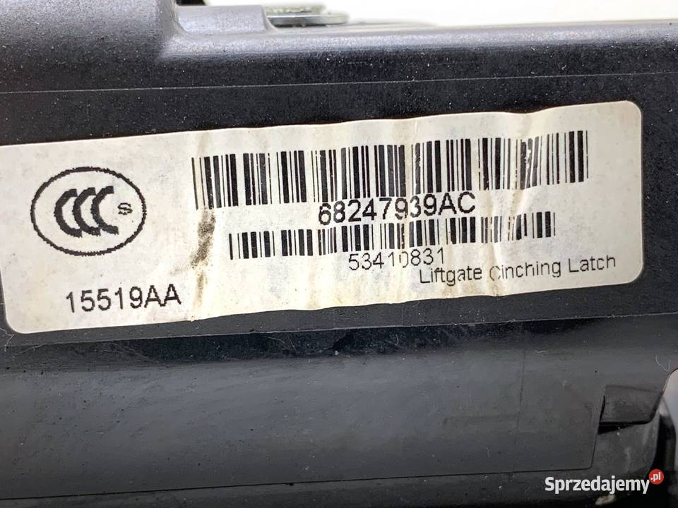 ZAMEK KLAPY TYŁ JEEP COMPASS MP Crossover Zamki, wkładki i kluczyki