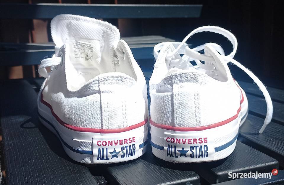 Converse All Star białe rozmiar 39 stan