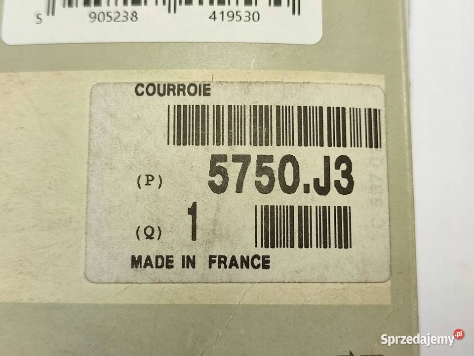 PASEK KLINOWY CITOREN XANTIA 16 20 19952003 NOWY Łączniki stabilizatorów lubelskie