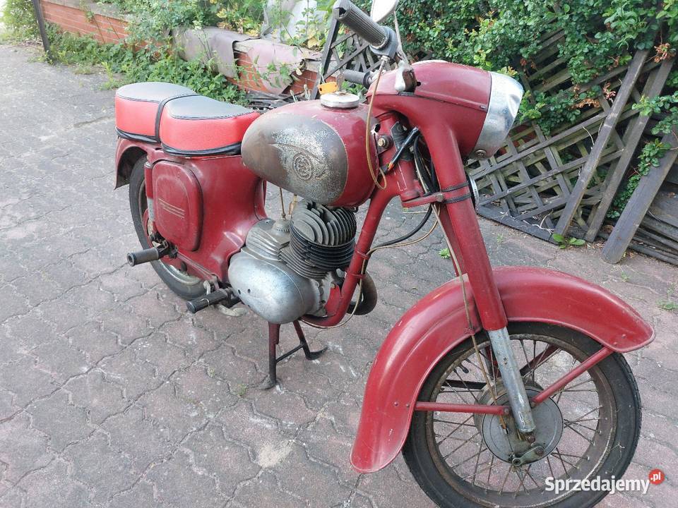 Jawa 175 dokumenty na chodzie Zielona Góra