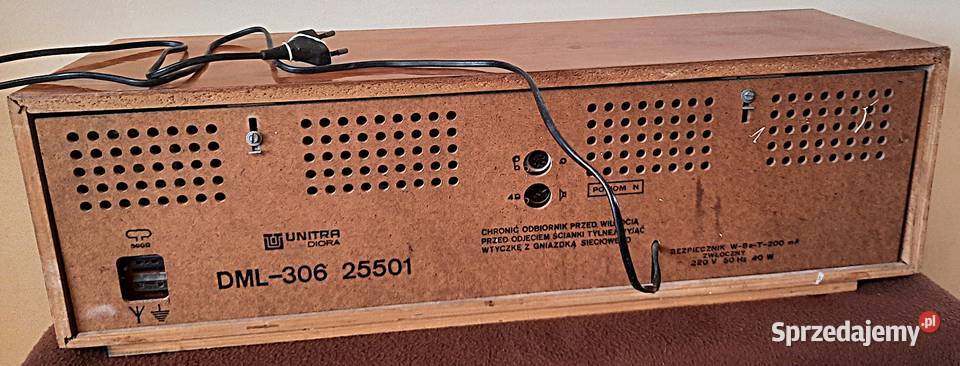 Radio Unitra Klawesyn DML306 Pozostałe Ostrów Wielkopolski sprzedam