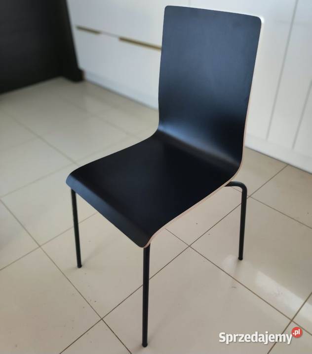Ikea martin krzesło czarne drewniane prawie nowe Bydgoszcz
