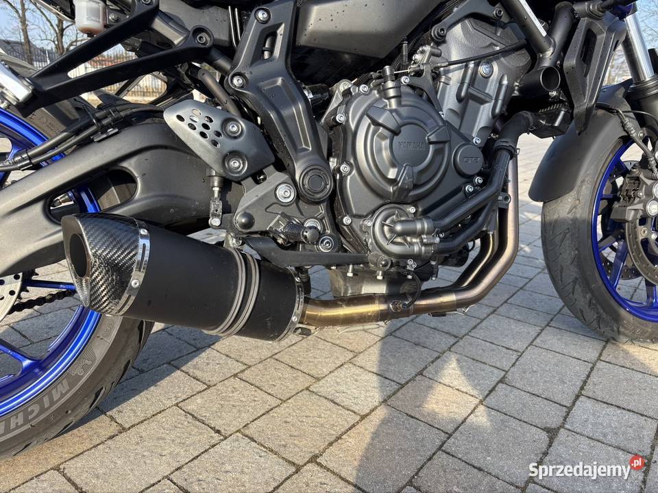 Yamaha MT07 2022 A2 pełna mocstage1dodatki Krosno
