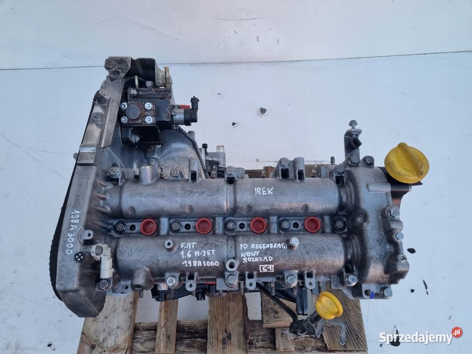 SILNIK REGENERACJI Fiat Doblo II 16 MJ MULTIJET osobowe Rudka