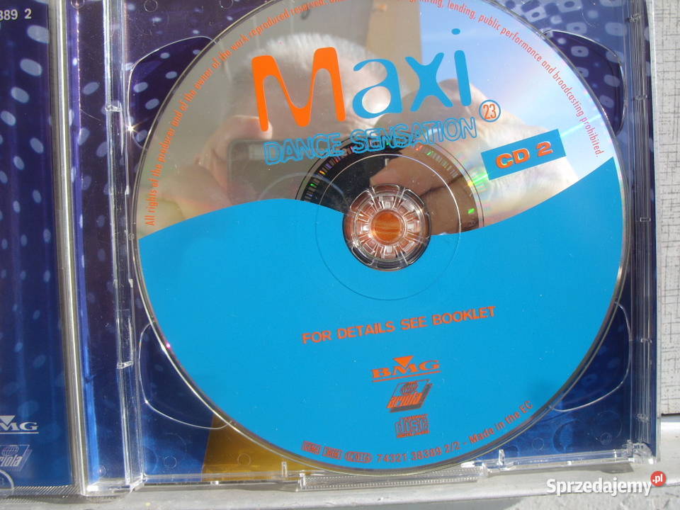 DANCE plyta CDMAXI DANCE SENSATION 23 2 CD dance dolnośląskie Wołów sprzedam