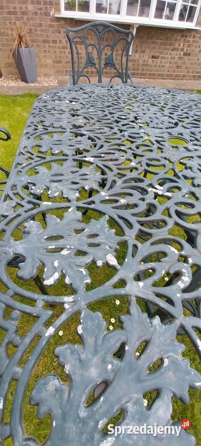 Unikatowy komplet mebli ogrodowych zestaw mazowieckie Ciepielów