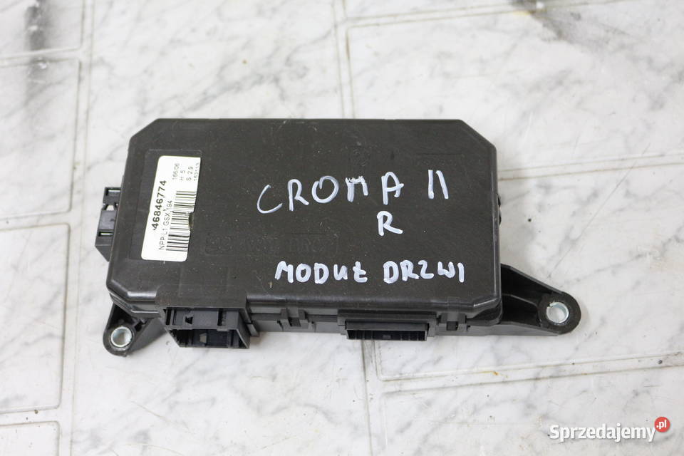 FIAT CROMA II 0511 MODUŁ DRZWI PRAWY PRZÓD osobowe Układ elektryczny dolnośląskie Prochowice