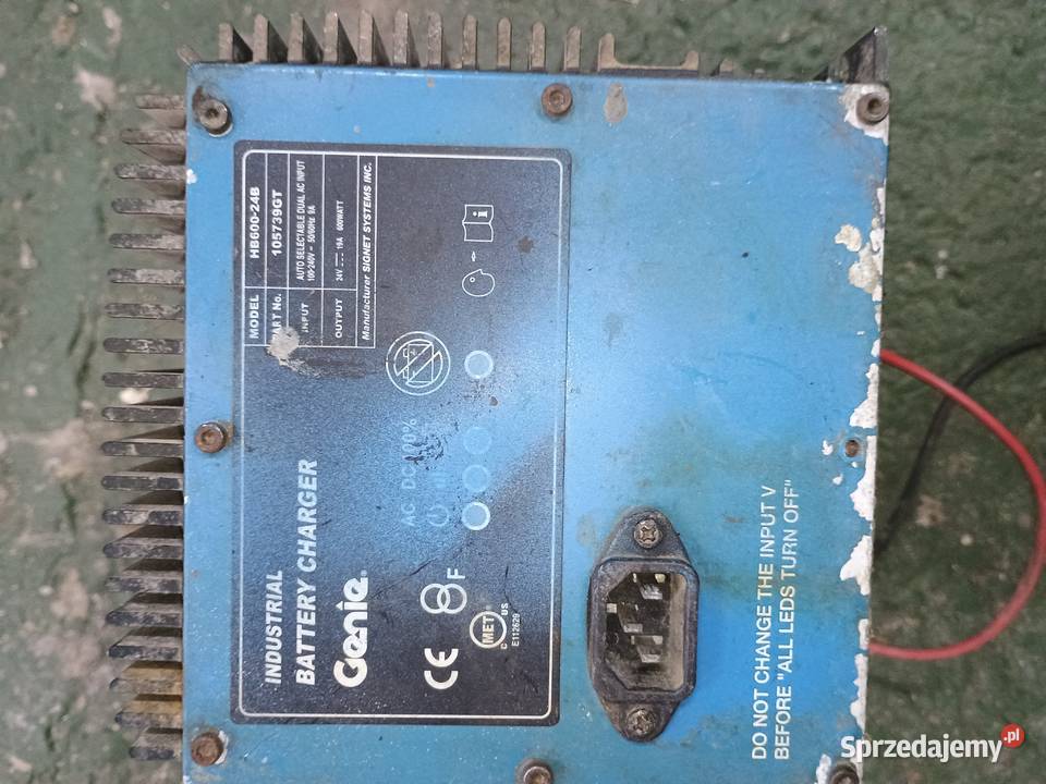 Ładowarka Genie 24V Zwyżka wózek widłowy Żywiec