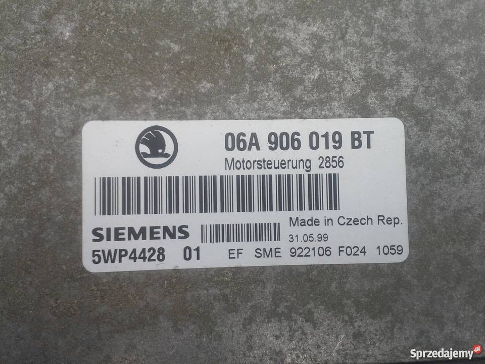 Skoda Octavia I 99 zestaw startowy odpalenia 16 Dębno