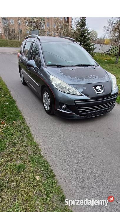 Peugeot 207 SW 14 2011r klimatronik dwu strefowy Sulechów sprzedam