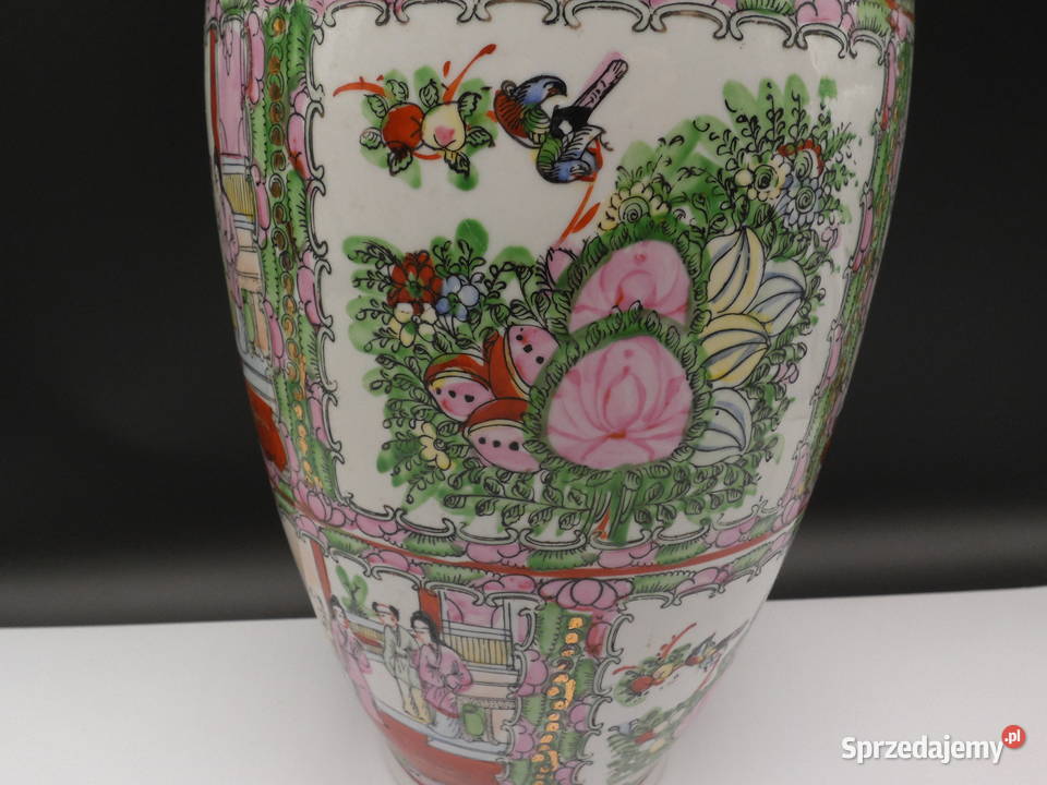 Porcelanowy wazon duży Chiński wys 47 Raszków sprzedam