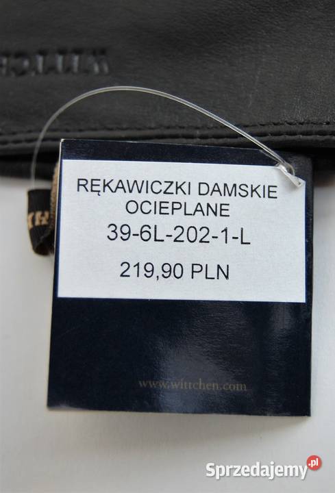 Rękawiczki damskie ocieplane Wittchen skóra Lublin