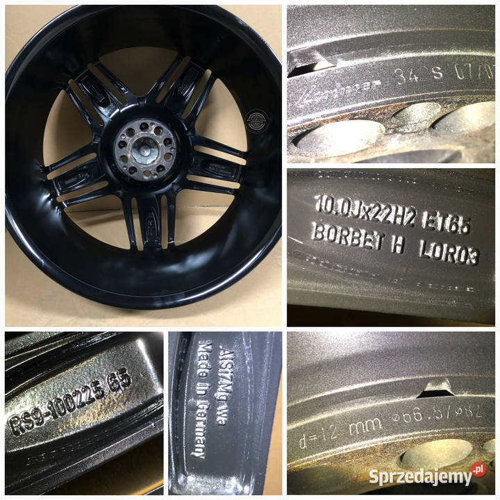 Lorinser 22 Mercedes ML GL GLS AMG 166 164 RKLAS aluminiowe Gostyń sprzedam
