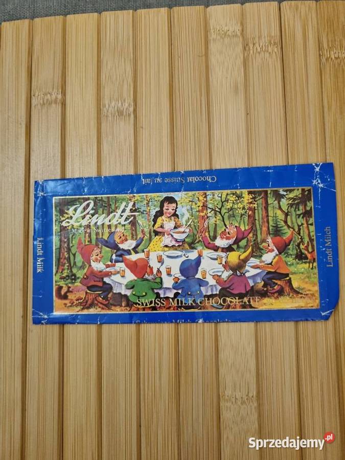 Stare opakowanie czekoladzie Królewna Śnieżka z Lublin