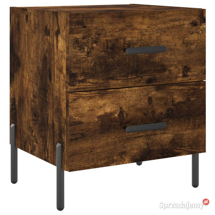 Szafka nocna przydymiony dąb 40x35x475 WM827334 Warszawa