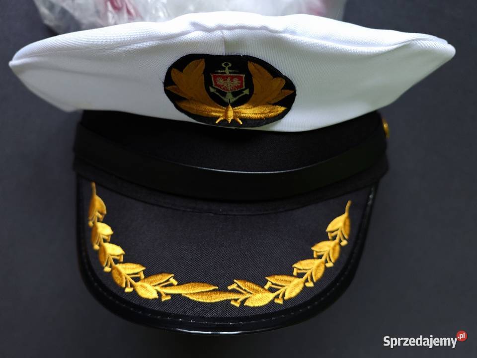 Kaszkiet oficera Polskiej Marynarki Wojennej Ząbki