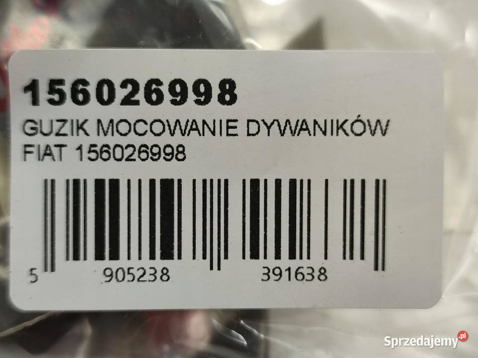 GUZIK MOCOWANIE DYWANIKÓW ALFA ROMEO 166 osobowe