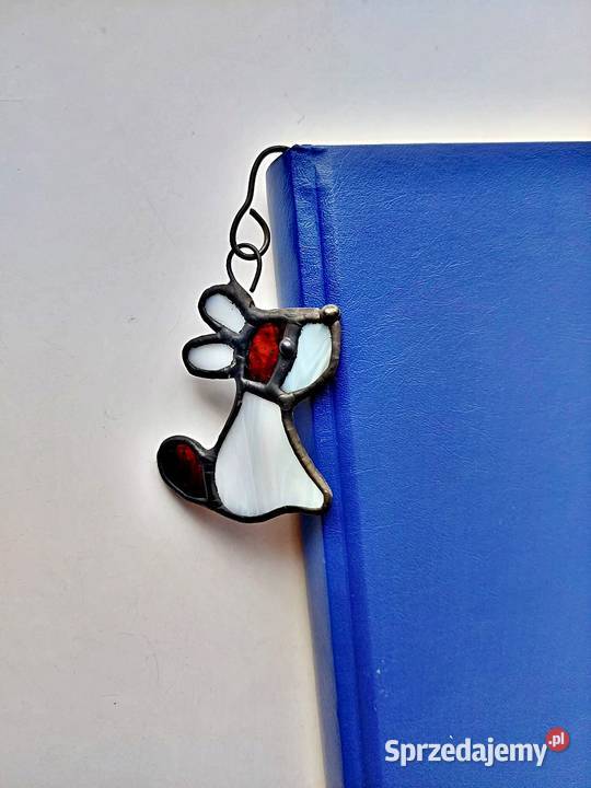 zakładka do książki piesek Luna witraż Piekary Śląskie