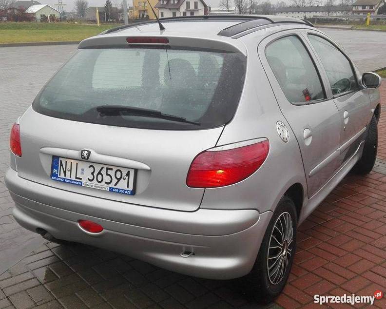 Okazja Peugeot 206 Diesel Elektryka Szyberdach 206 Peugeot
