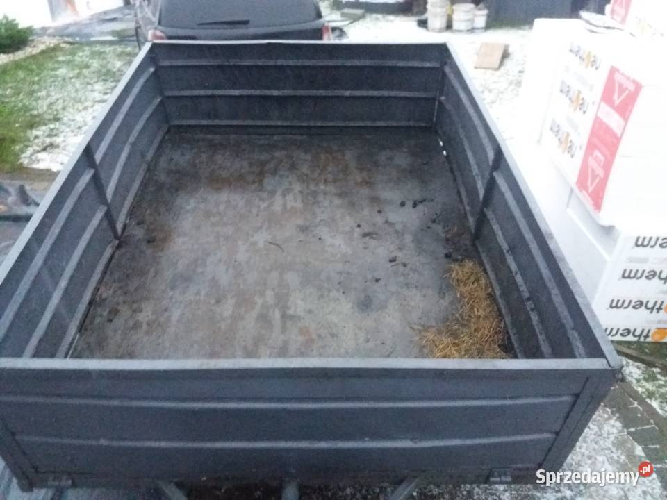 Przyczepa samochodową sprawna zarejestrowana Myszków