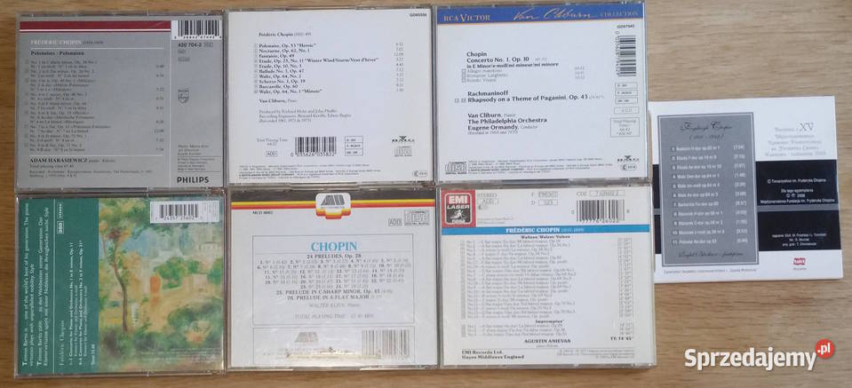 CD Fryderyk Chopin 7 płyt Płyty i kasety Żyrardów