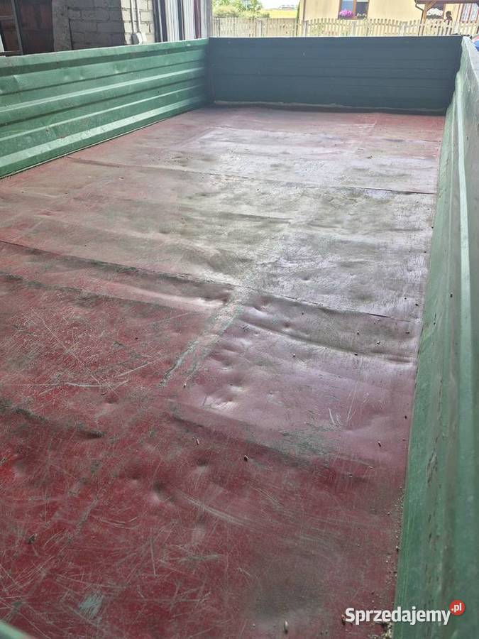 Przyczepa rolnicza dwuosiowa d35 Sromutka